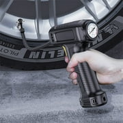 Bilqis 150PSI Tire Inflator Portable A-ir Compressor A-ir Pump For Car Tires 12V Auto Tire Pump With Digital Pressure Gauge With Emergency LED Light